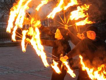 Dankeschön mit Feuershow: Ehrenamt Clip 43b6da2b
