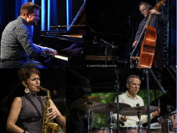 Saxophonistin Karolina Strassmayer mit Ihrem Quartett Klaro: Leise 881ff76f