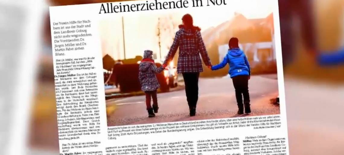 Hilfe für Nachbarn: Nachbarn Clip 32064739