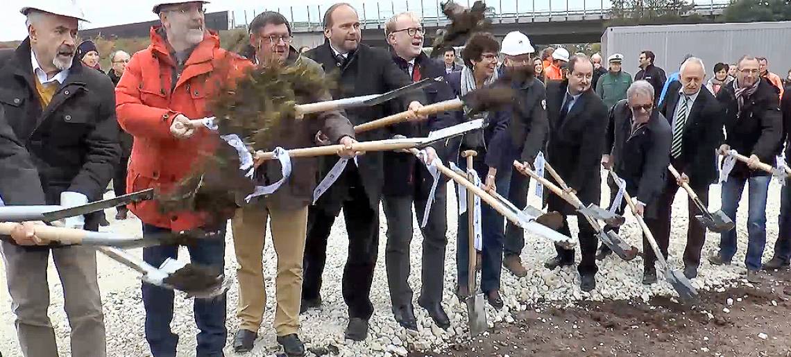 Startschuss für Umgehung: Spatenstich Ebersdorf 675b5c79